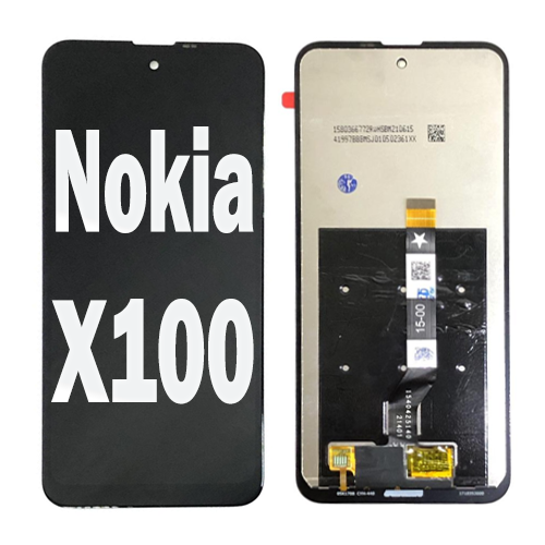 Nokia X100 (TA1399) LCD and Touch Screen Assembly [Black]